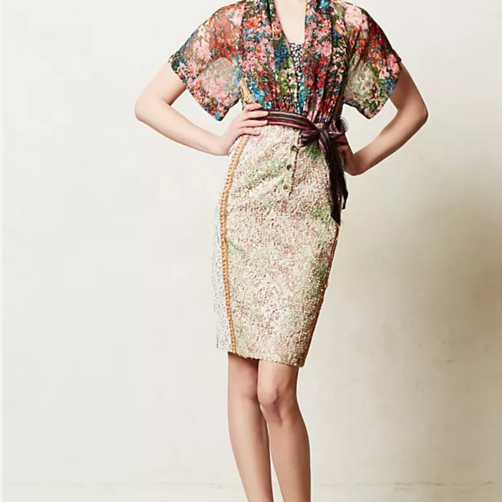 Byron Lars Anthropologie Lana Dress